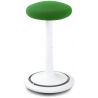 Tabouret ergonomique réglable en hauteur 57-79 cm revêtement tissu Aline