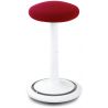 Tabouret ergonomique réglable en hauteur 57-79 cm revêtement tissu Aline