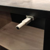 Buffet/bahut industriel 190 cm chêne clair Betty