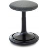 Tabouret ergonomique réglable en hauteur 44-66 cm revêtement 100% laine Aline