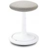 Tabouret ergonomique réglable en hauteur 44-66 cm revêtement 100% laine Aline