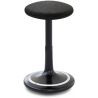 Tabouret ergonomique réglable en hauteur 57-79 cm revêtement 100% laine Aline