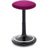 Tabouret ergonomique réglable en hauteur 57-79 cm revêtement 100% laine Aline