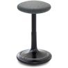 Tabouret ergonomique réglable en hauteur 57-79 cm revêtement 100% laine Aline