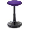 Tabouret ergonomique réglable en hauteur 57-79 cm revêtement 100% laine Aline