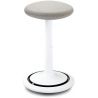 Tabouret ergonomique réglable en hauteur 57-79 cm revêtement 100% laine Aline