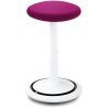 Tabouret ergonomique réglable en hauteur 57-79 cm revêtement 100% laine Aline