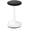 Tabouret ergonomique réglable en hauteur 57-79 cm revêtement 100% laine Aline