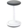 Tabouret ergonomique réglable en hauteur 57-79 cm revêtement 100% laine Aline