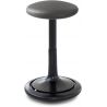 Tabouret ergonomique réglable en hauteur 57-79 cm revêtement similicuir Aline