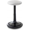 Tabouret ergonomique réglable en hauteur 57-79 cm revêtement similicuir Aline