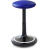 Tabouret ergonomique réglable en hauteur 57-79 cm revêtement similicuir Aline