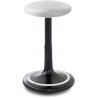 Tabouret ergonomique réglable en hauteur 57-79 cm revêtement similicuir Aline