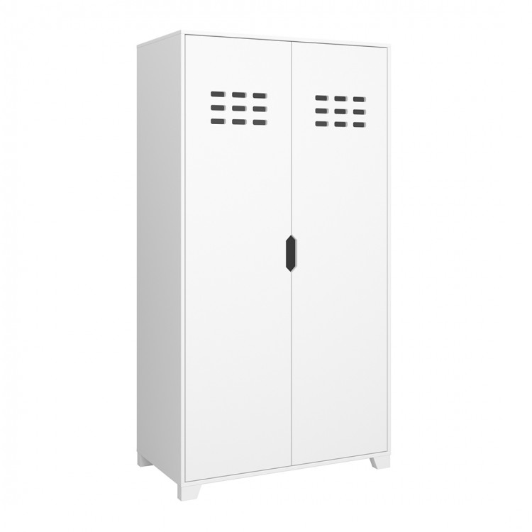 Armoire enfant style industriel 90 cm Koaline