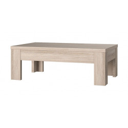 Table basse contemporaine coloris chêne Estrella