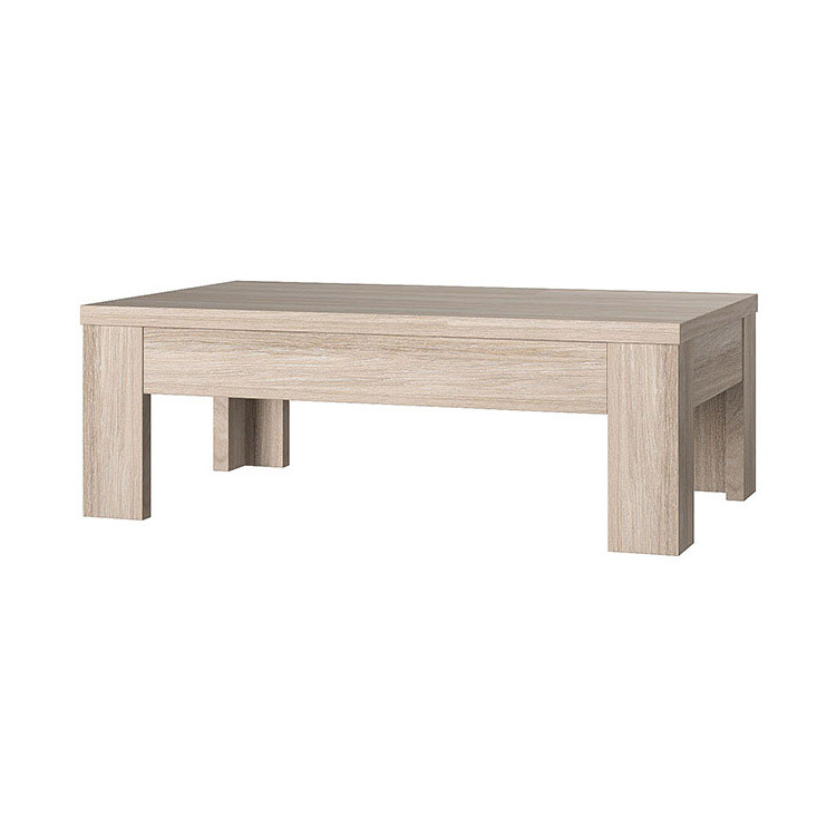 Table basse contemporaine coloris chêne Estrella