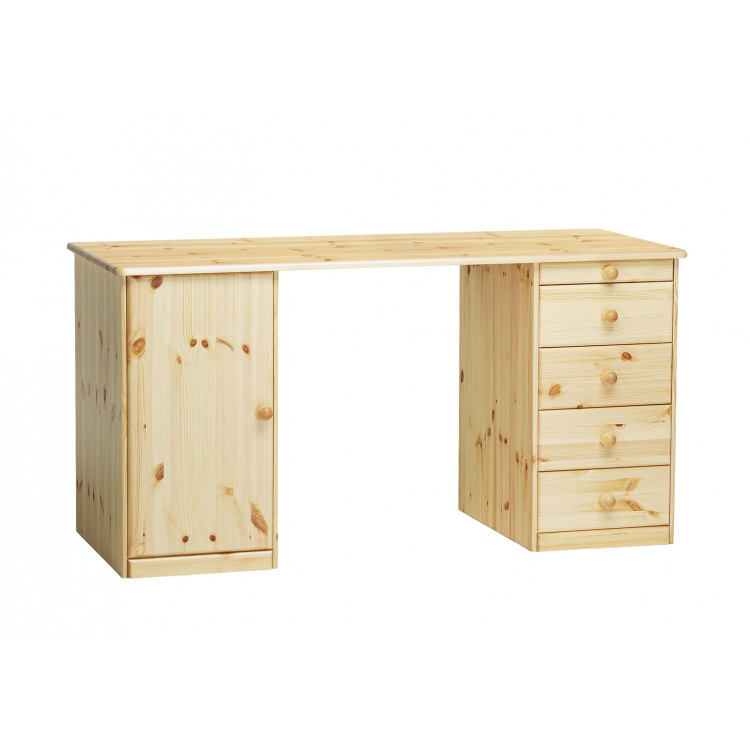 Bureau droit style nature 150 cm Liberia