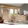 Armoire bébé contemporaine 134 cm Camelia