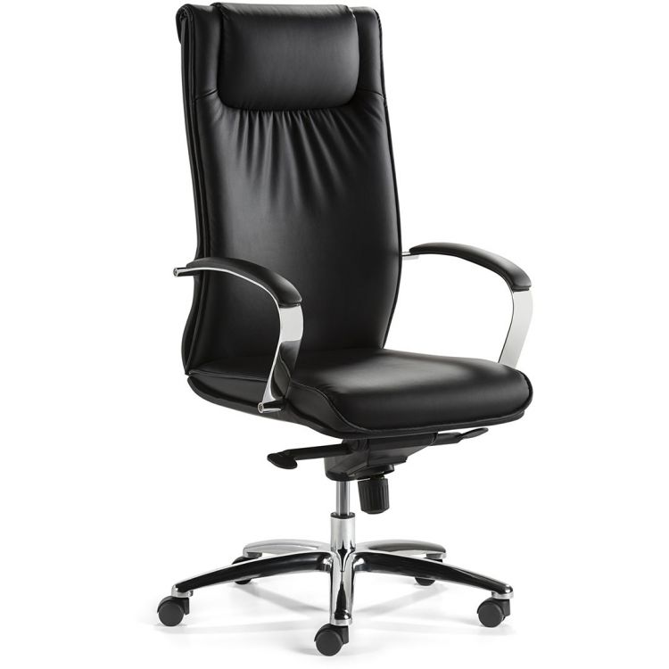 Fauteuil de bureau réglable en hauteur revêtement PU Adrien