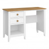 Bureau droit style nature en pin massif Weston