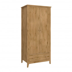 Armoire 85 cm style nature en pin massif Weston