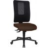 Chaise de bureau réglable en hauteur sans accoudoirs / piétement noir Paul