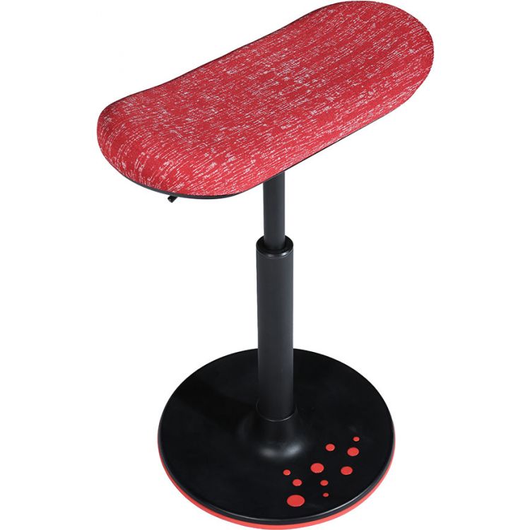 Tabouret de piano - HOMCOM - pliable réglable 37-47 cm siège rembourré PU pieds métal - métal PU - noir - Maison