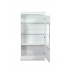 Vitrine moderne 70 cm blanche Ontario