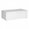 Table basse moderne blanche Ontario