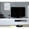 Meuble TV moderne blanc 200 cm Ontario