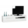 Meuble TV moderne blanc 200 cm Ontario