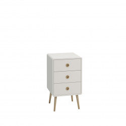 Chevet style scandinave blanc Blaise