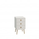 Chevet style scandinave blanc Blaise