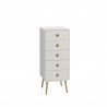 Chiffonnier style scandinave blanc Blaise