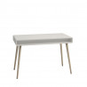 Bureau droit style scandinave blanc Blaise