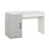 Bureau enfant moderne blanc/gris Séraphin