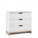 Commode contemporaine blanche Grichka