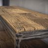 Meuble TV industriel en bois et métal Lilly