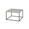 Table basse carrée industrielle 60 cm Helisa