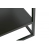 Table basse carrée industrielle 40 cm Helisa