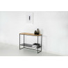 Console industrielle H 78 cm Helisa I