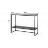 Console industrielle H 78 cm Helisa I