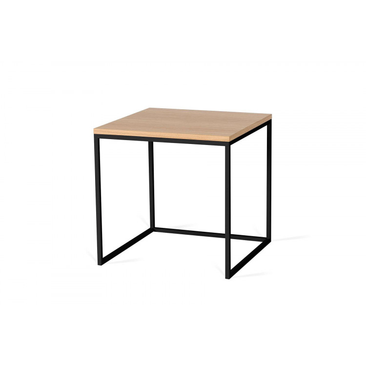 Table basse carrée industrielle 50 cm Helisa