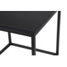 Table basse carrée industrielle 50 cm Helisa