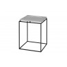 Table d'appoint industrielle carrée 40 cm Chicago