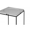 Table d'appoint industrielle carrée 40 cm Chicago