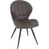 Chaise de restaurant contemporaine (lot de 2) piétement métal Ariel