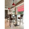 Tabouret de bar moderne revêtement PU Olivier