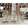 Tabouret de bar moderne (lot de 4) en PVC Charles