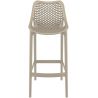 Tabouret de bar moderne (lot de 4) en PVC Charles